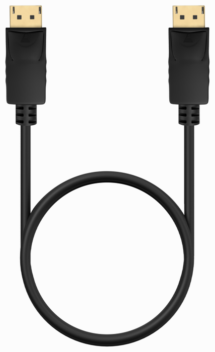 Aisens Cable DisplayPort 1.2 CCS 4K@60Hz Negro 0,5m