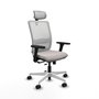 PIQUERAS Y CRESPO Silla de oficina Haches Blanca con Mecanismo Sincro/Traslack