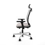 PIQUERAS Y CRESPO Silla de oficina Haches Blanca con Mecanismo Sincro/Traslack