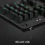 Logitech G Teclado Mecánico Lightsync G512 RGB Carbono