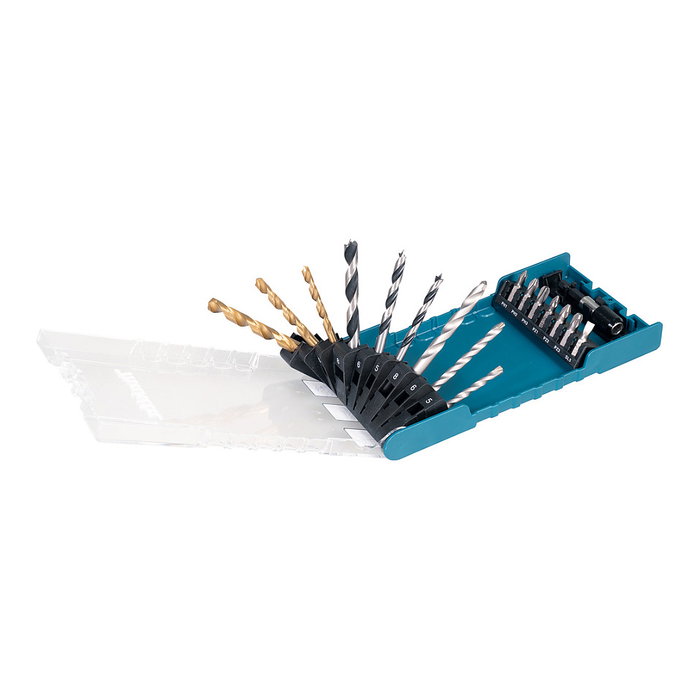 Makita Juego de brocas y puntas de 17 piezas Makita Juego de brocas y puntas de 17 piezas