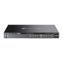 TP-Link Omada SG6428X Switch Gestionado L3, 24 Puertos Gigabit, 4 SFP+ 10G, 1U Negro