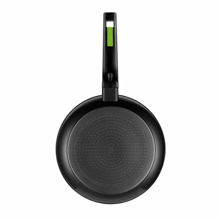 Monix M481230 Sartén Green de 30 cm Aluminio Forjado 4 mm Antiadherente Bicapa Xylan Sin PFOA, Válida para Inducción y Todos los Fogones, Mango Ergonómico Baquelita