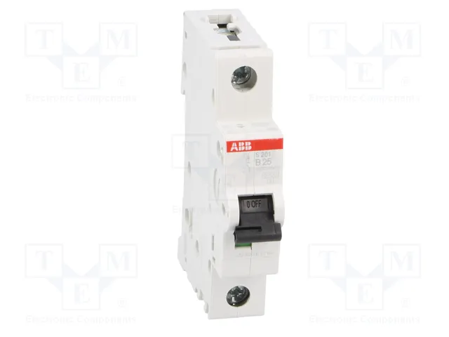 ABB S201-B25 Compact Automat 1-polig 25 A