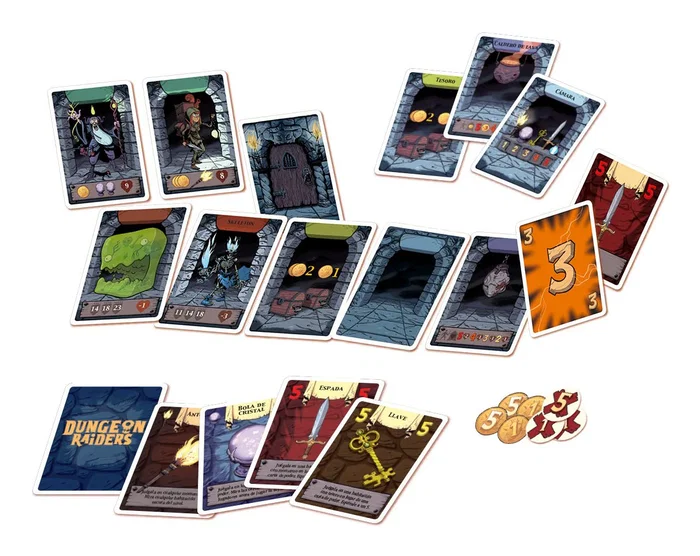 Devir Dungeon Raiders Juego de Cartas de Aventura y Traición Devir Dungeon Raiders Juego de Cartas de Aventura y Traición