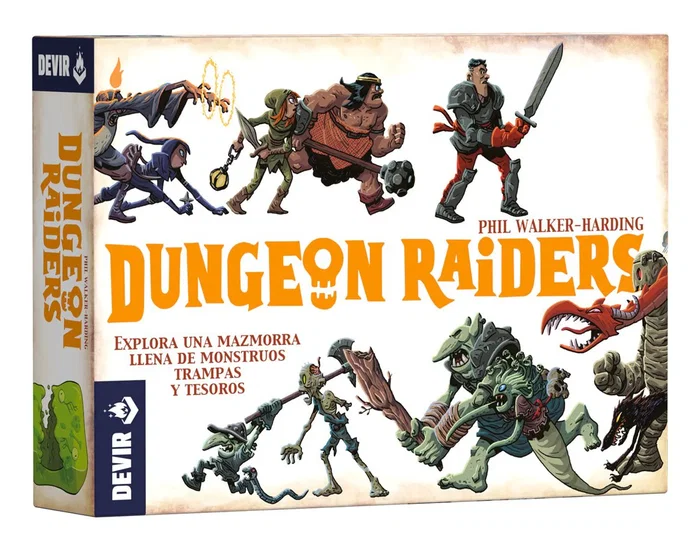 Devir Dungeon Raiders Juego de Cartas de Aventura y Traición Devir Dungeon Raiders Juego de Cartas de Aventura y Traición