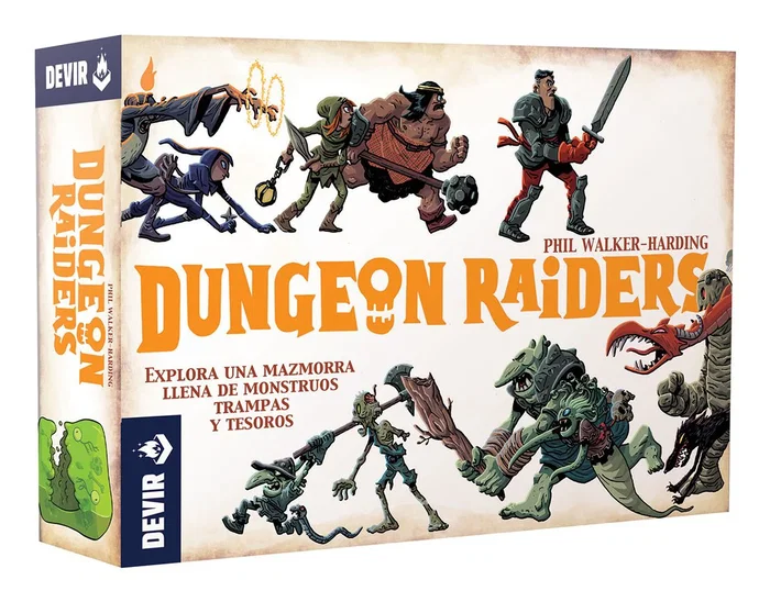 Devir Dungeon Raiders Juego de Cartas de Aventura y Traición Devir Dungeon Raiders Juego de Cartas de Aventura y Traición
