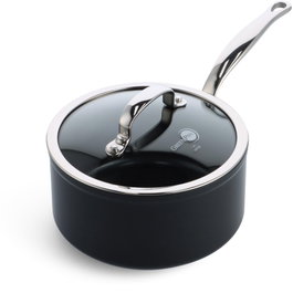 GreenPan Barcelona Pro Saucepan 20cm Black