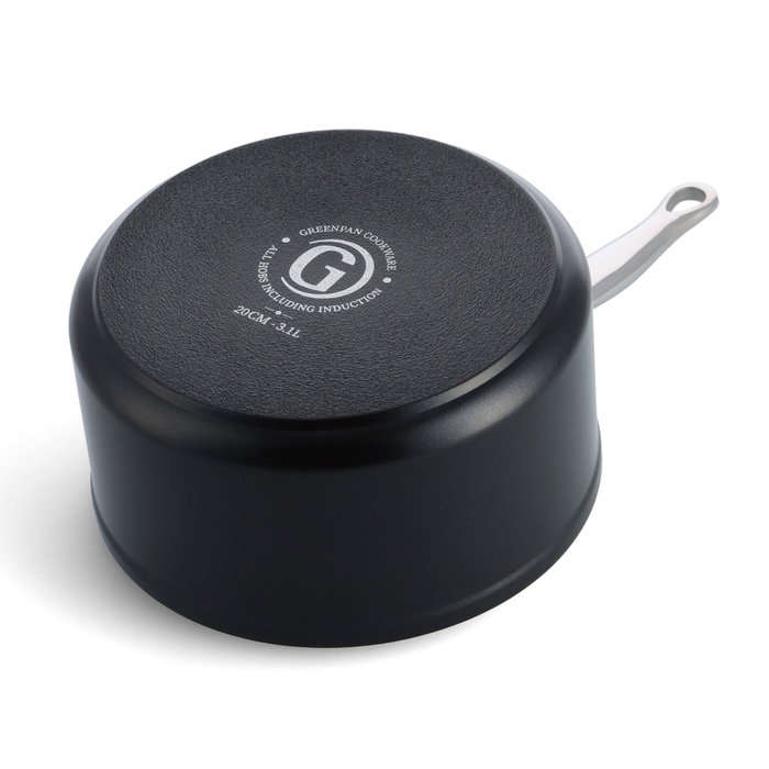 GreenPan Barcelona Pro Saucepan 20cm Black