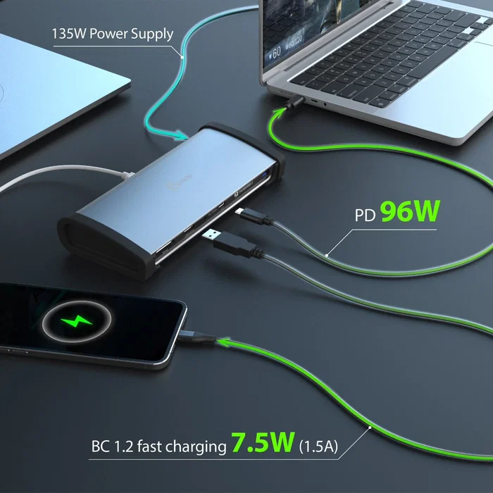 J5create JTD562-EN Estación de Acoplamiento 8K Thunderbolt 4