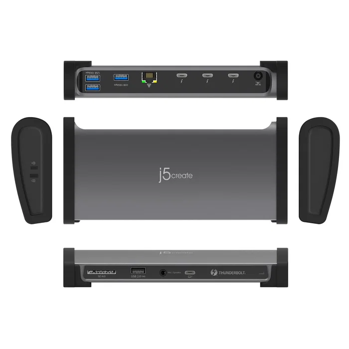 J5create JTD562-EN Estación de Acoplamiento 8K Thunderbolt 4