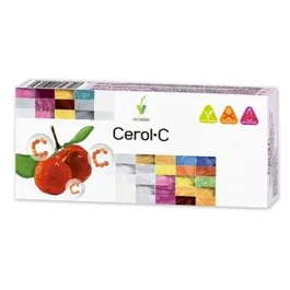 NOVADIET Cerol-C 30 Comp. - Suplemento Vitamina C Natural de Acerola, 30 Comprimidos, Apoyo al Sistema Inmunológico