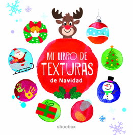 SHOEBOX MEDIA Mi libro de texturas de NAVIDAD