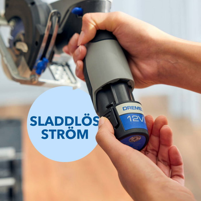 Dremel Estación de sierra CS12V-S1C con sierra compacta de 12 V, accesorios, batería de 2 Ah y cargador