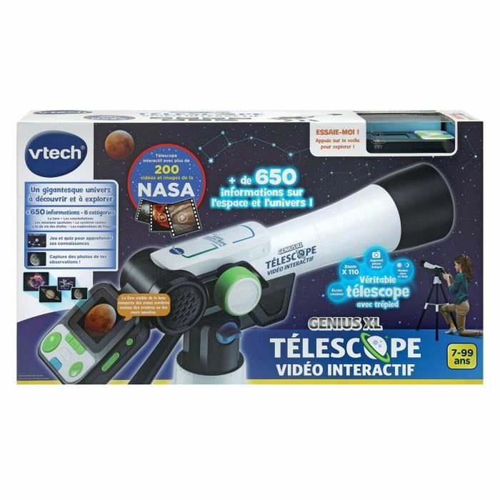 Vtech GENIUS XL - Video Telescopio Interactivo Vtech GENIUS XL - Video Telescopio Interactivo