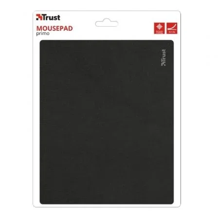 ALFOMBRILLA TRUST PRIMO BLACK - BASE ANTIDESLIZANTE - MAYOR PRECISIÓN Y MEJOR CONTROL - RESPUESTA MAS RAPIDA - 220X180MM
