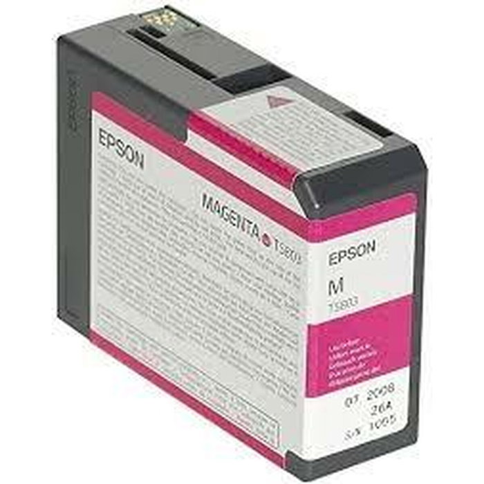 Epson Cartucho Magenta UltraChrome K3 T5803 80ml Epson Cartucho Magenta UltraChrome K3 T5803 80ml