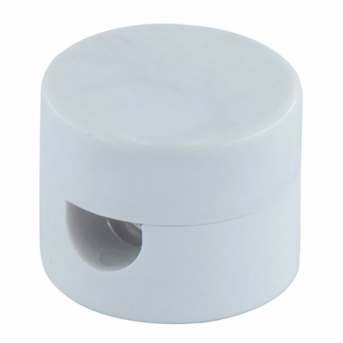 F-Line Sujetacables de plástico redondo, blanco, 5 uds F-Line Sujetacables de plástico redondo, blanco, 5 uds