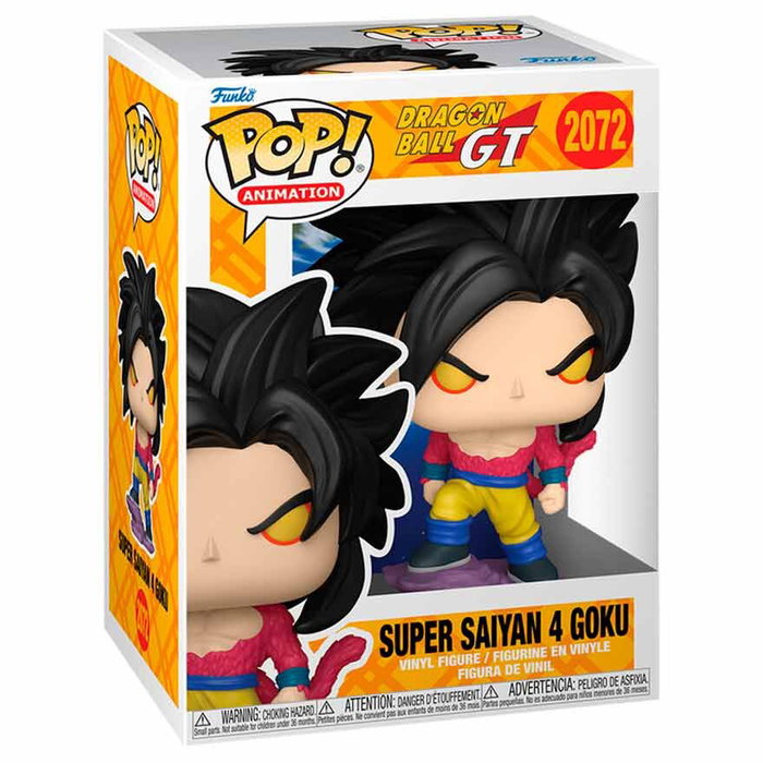 Funko Figura POP Dragon Ball GT Super Saiyan 4 Goku Vinilo 9cm Caja Regalo