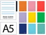 Liderpapel Cuaderno Espiral A5 Witty Tapa Dura 80 Hojas 90gr Pauta Ancha 3,5mm Colores Surtidos