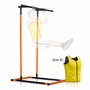 Pack Estación de Dominadas Fitness con Guía de Ejercicios y Chaleco Deportivo Sauna Hombre XL InnovaGoods