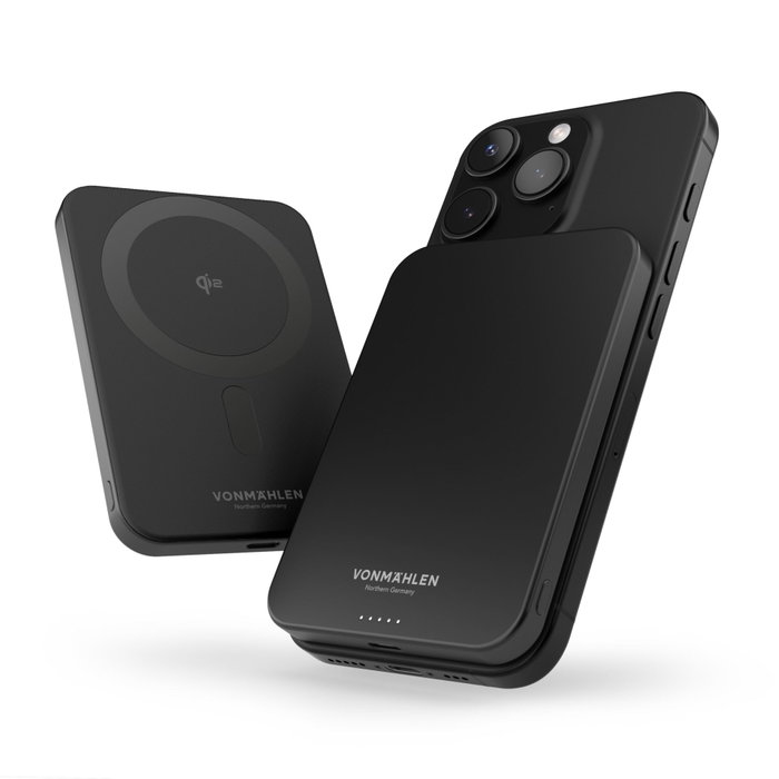 Vonmählen Evergreen Mag Magnetic Powerbank 5.000 mAh Black