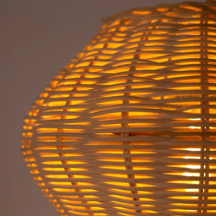 Lámpara de Mesa Alfred SKD-T-2018 Decoración Mediterránea Natural Boho-Chic Lámpara de Mesa Alfred SKD-T-2018 Decoración Mediterránea Natural Boho-Chic