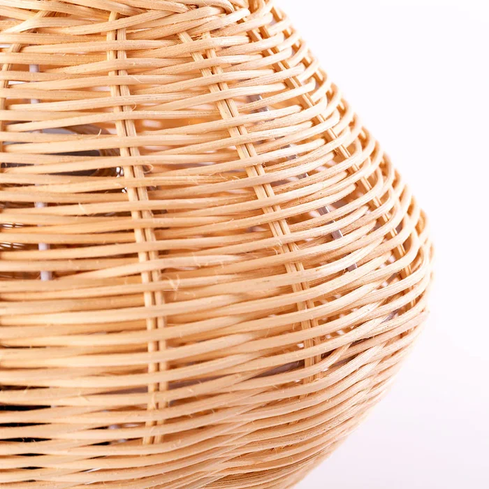 Lámpara de Mesa Alfred SKD-T-2018 Decoración Mediterránea Natural Boho-Chic