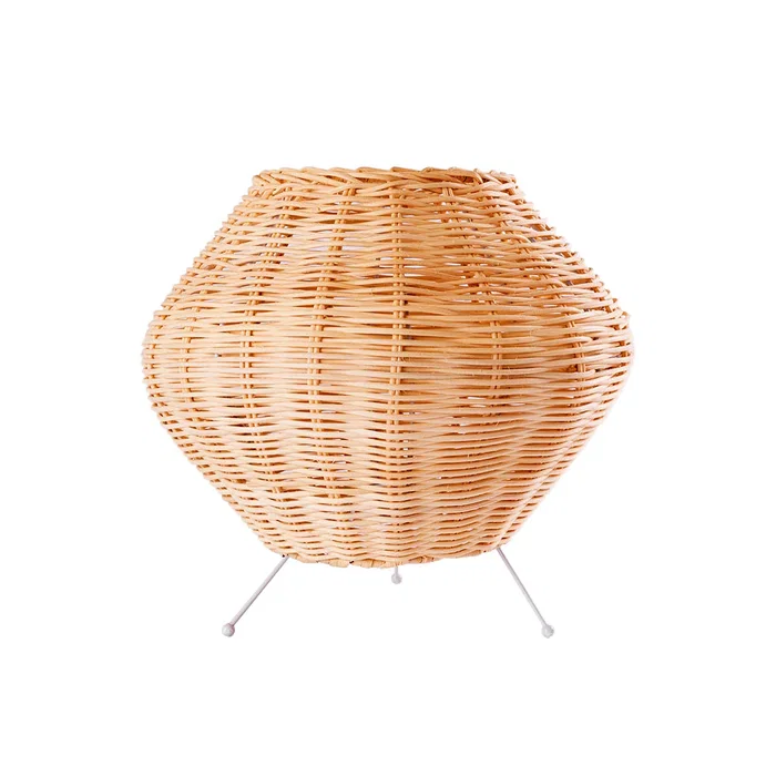Lámpara de Mesa Alfred SKD-T-2018 Decoración Mediterránea Natural Boho-Chic Lámpara de Mesa Alfred SKD-T-2018 Decoración Mediterránea Natural Boho-Chic