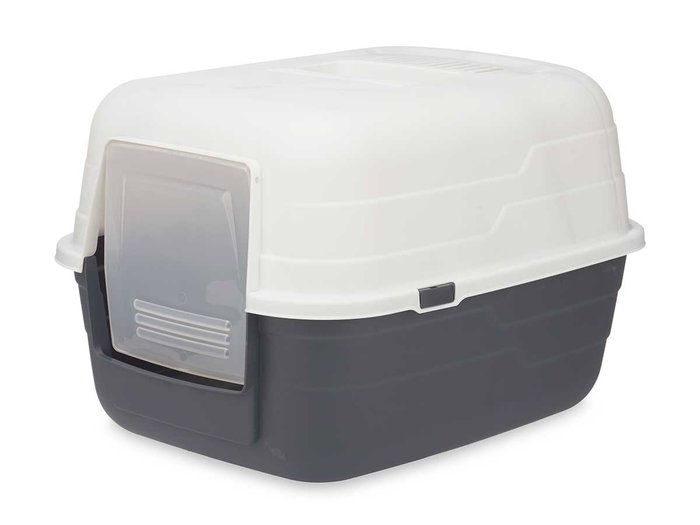 Mascow Arenero Cubierto Abatible Antracita 48x38x32 cm (Set de 12)