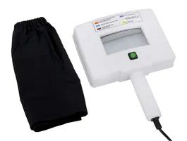 Weelko Lámpara Wood Diagnóstico Piel Luz UV Cristal 3 Aumentos Potencia 22W