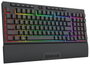 Redragon SHIVA 98 K515-RGB Teclado Gamer Membrana 98 Teclas RGB Negro Distribución Polaca