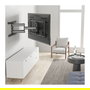 ROLINE TV-Wandhalterung Premium hoch-flexibel 37-80 Zoll (94-203 cm) bis 70 kg, aluminio/acero, negro, referencia 17.03.1246