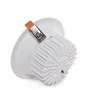 Foco Downlight Circular LED 18W 2520Lm 2700K Anti-Deslumbrante UGR19 HO-DL-AD-COB-18W-WW
