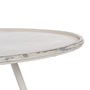 Ixia Mesa de Hierro Crema 80 x 80 x 75 cm
