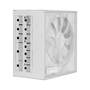 Lian Li SX1000P Fuente de Alimentación ATX 3.1/PCIe 5.1 1000W 80 PLUS Platinum, Cableado Modular, Color Blanco, 120 mm Ventilador FDB