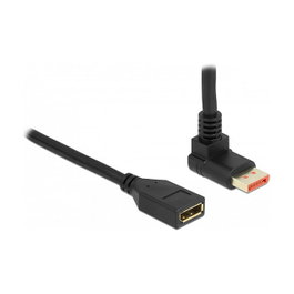 DeLOCK Cable de extensión DisplayPort macho 90° arriba a hembra 8K 3 m