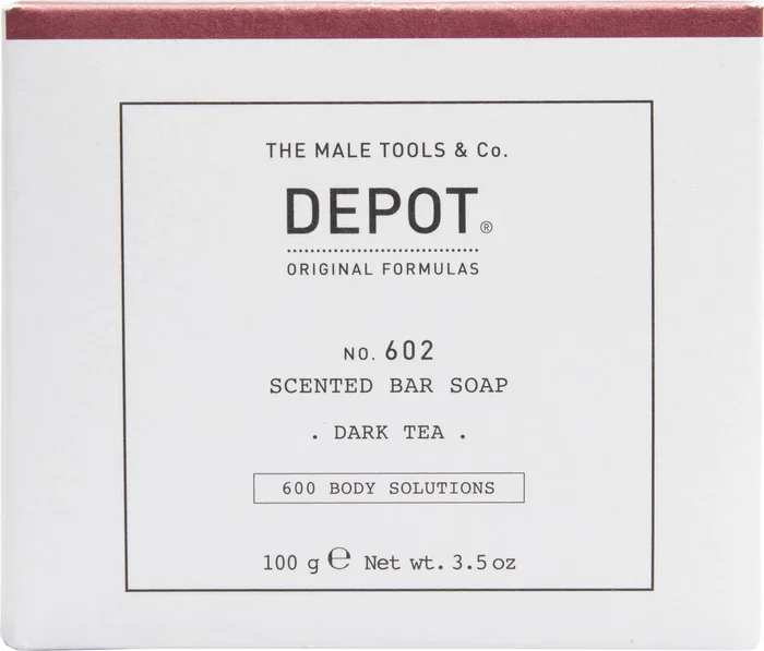 Depot 600 Body Solutions No. 602 Pastilla de Jabón Aromatizada con Té Oscuro Depot 600 Body Solutions No. 602 Pastilla de Jabón Aromatizada con Té Oscuro