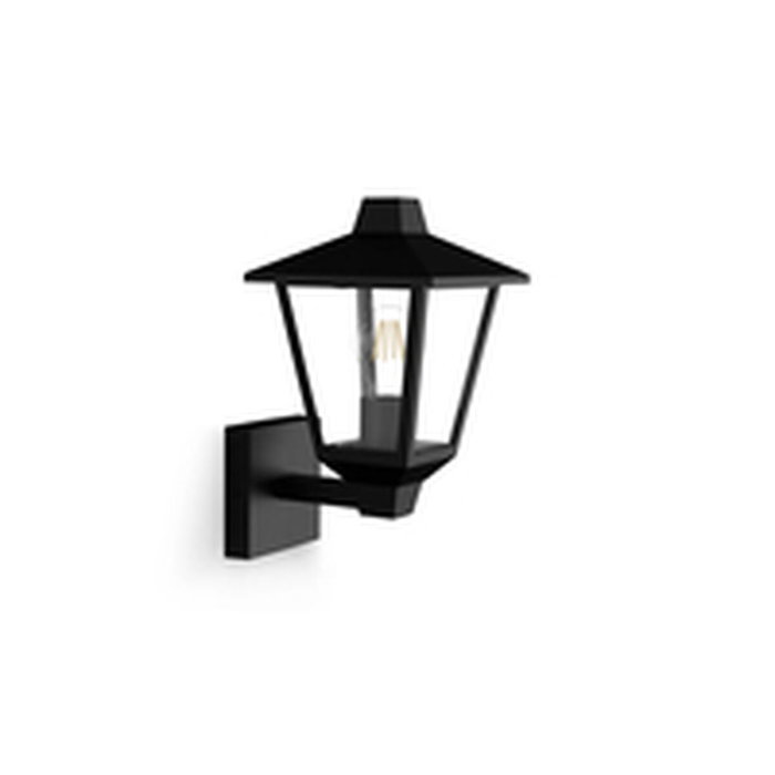Philips Kinno Aplique Exterior Negro Luz Hacia Arriba Philips Kinno Aplique Exterior Negro Luz Hacia Arriba