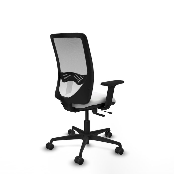 PIQUERAS Y CRESPO Silla de oficina Zulema con mecanismo Sincro/Traslack, color Blanco PIQUERAS Y CRESPO Silla de oficina Zulema con mecanismo Sincro/Traslack, color Blanco