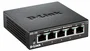 D-Link DES-105 Switch de 5 puertos Fast Ethernet RJ-45 10/100 Mbps Negro