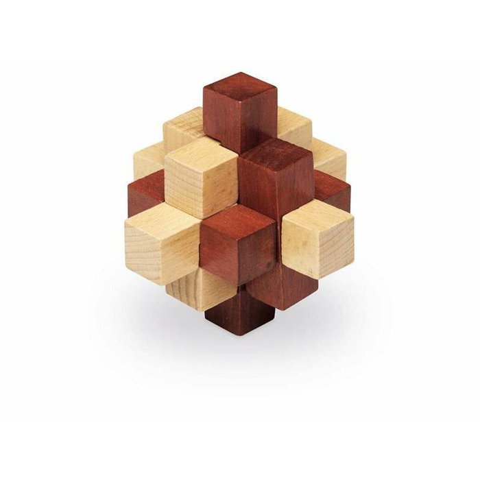 Cayro Puzzle de Madera Diamante 10x10 cm (Madera FSC) de 6 años Cayro Puzzle de Madera Diamante 10x10 cm (Madera FSC) de 6 años