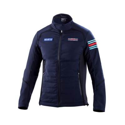 Sparco Chaqueta Softshell Martini Racing Azul Marino Talla S Sparco Chaqueta Softshell Martini Racing Azul Marino Talla S