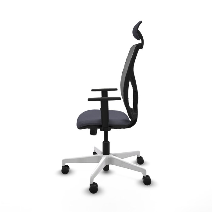 PIQUERAS Y CRESPO Silla de oficina Motilla con mecanismo Sincro, Gris PIQUERAS Y CRESPO Silla de oficina Motilla con mecanismo Sincro, Gris