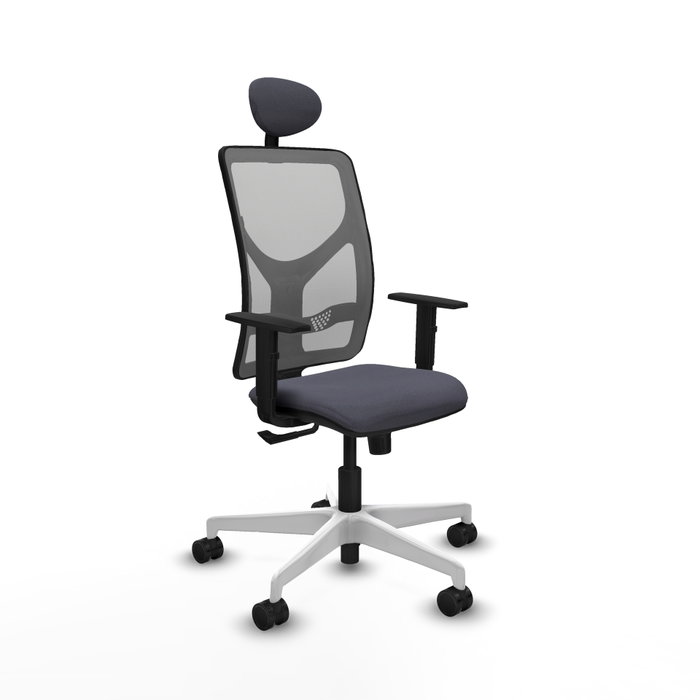 PIQUERAS Y CRESPO Silla de oficina Motilla con mecanismo Sincro, Gris PIQUERAS Y CRESPO Silla de oficina Motilla con mecanismo Sincro, Gris