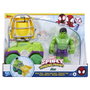 HASBRO Set Camion demoledor + figura Hulk Spidey and His Amazing Friends Marvel