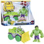 HASBRO Set Camion demoledor + figura Hulk Spidey and His Amazing Friends Marvel