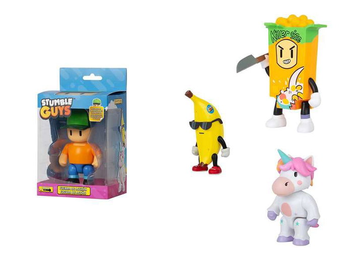 Bizak Figura Stumble Guys Pack de 1 Figura Acción 11,5 cm - Modelos surtidos Bizak Figura Stumble Guys Pack de 1 Figura Acción 11,5 cm - Modelos surtidos