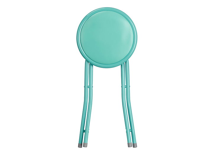 Giftdecor Taburete Plegable PVC Verde 29 cm x 69 cm x 5 cm (Set de 10)