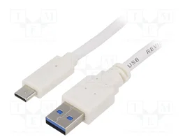 GEMBIRD Cable USB 3.0 de USB A a USB C, 0,5m